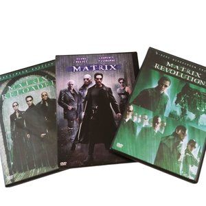 MATRIX DVD BUNDLE SET MATRIX-RELOADED- REVOLUTIONS 3 COMPLETE SETS